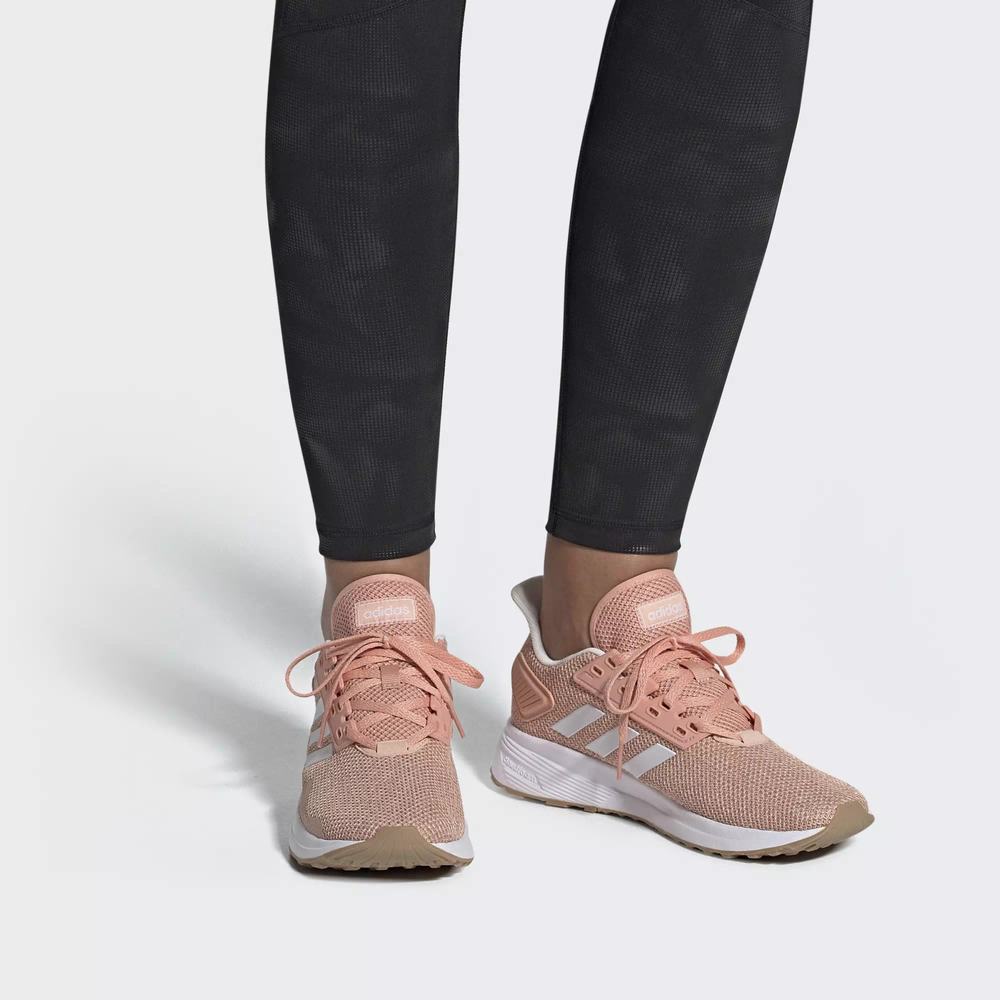 Adidas Duramo 9 Tenis Para Correr Rosas Para Mujer (MX-34491)